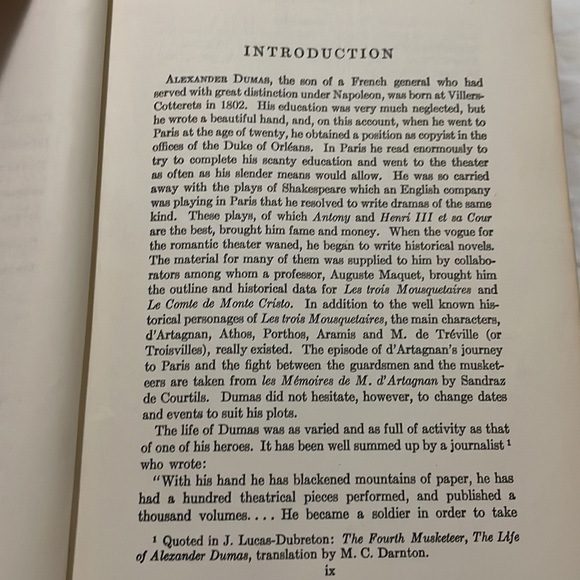 Antique 🇫🇷 Dumas text - Picture 5 of 10